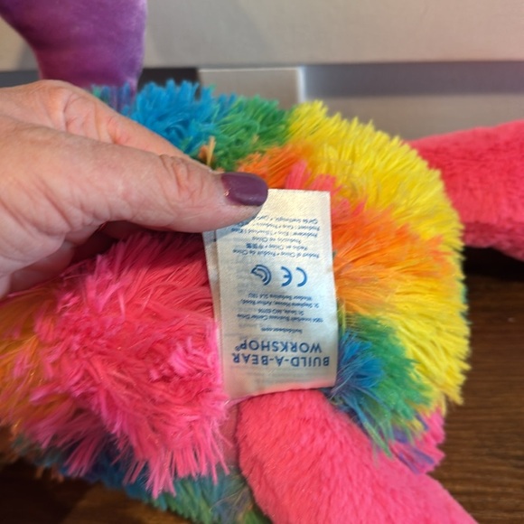 Build A Bear Monster Plush Mixters Rainbow 19" Stuffed Animal talks - Picture 11 of 11